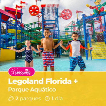 Legoland Florida + Parque Aquático (Com Sea Life): 1 dia