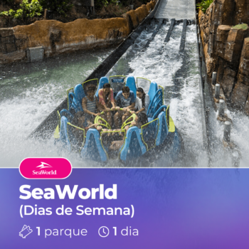 SeaWorld: 1 dia (USO DE SEGUNDA A SEXTA)