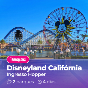 Disneyland Califórnia - 4 Dias (Hopper)