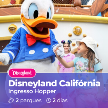 Disneyland Califórnia - 2 Dias (Hopper)