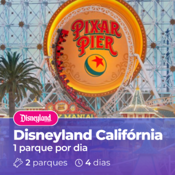 Disneyland Califórnia - 4 Dias (1 parque por dia)