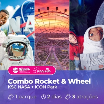COMBO: NASA + ICON Park (3 atrações)